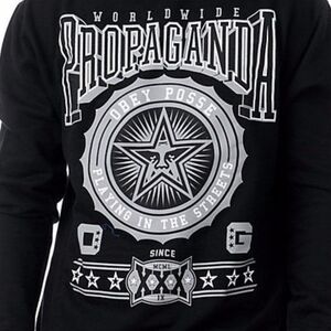 Obey Black Crewneck Sweatshirt OBEY POSSE